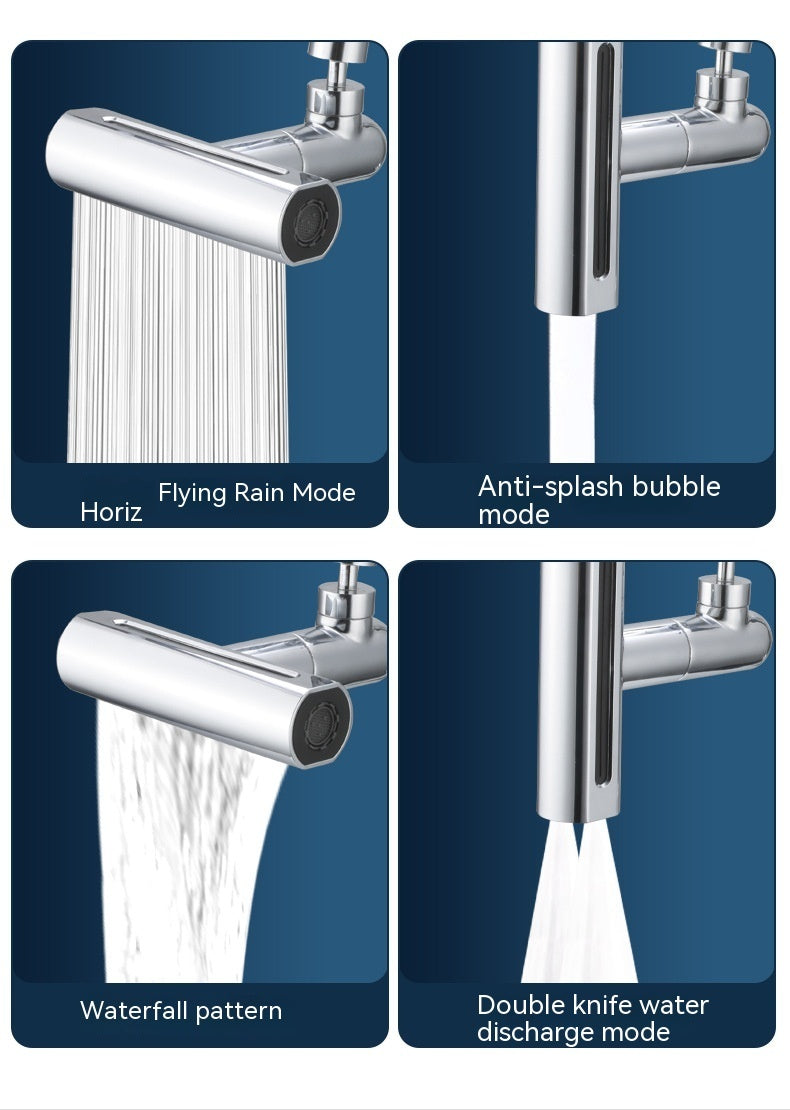 Kitchen Flying Rain Waterfall Faucet Sprinkler